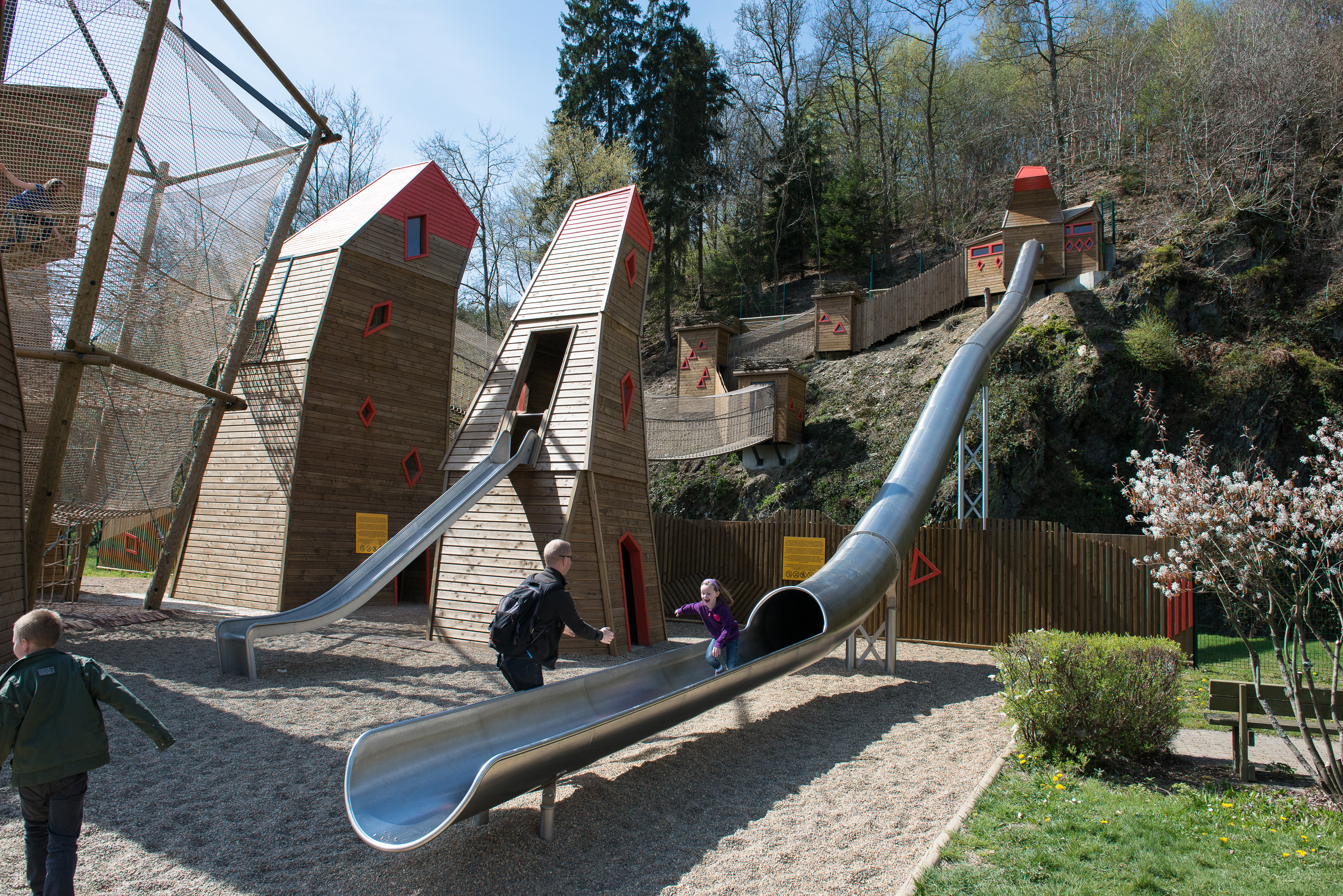 Houtopia, a recreative centre promoting children's rights in Houffalize 
