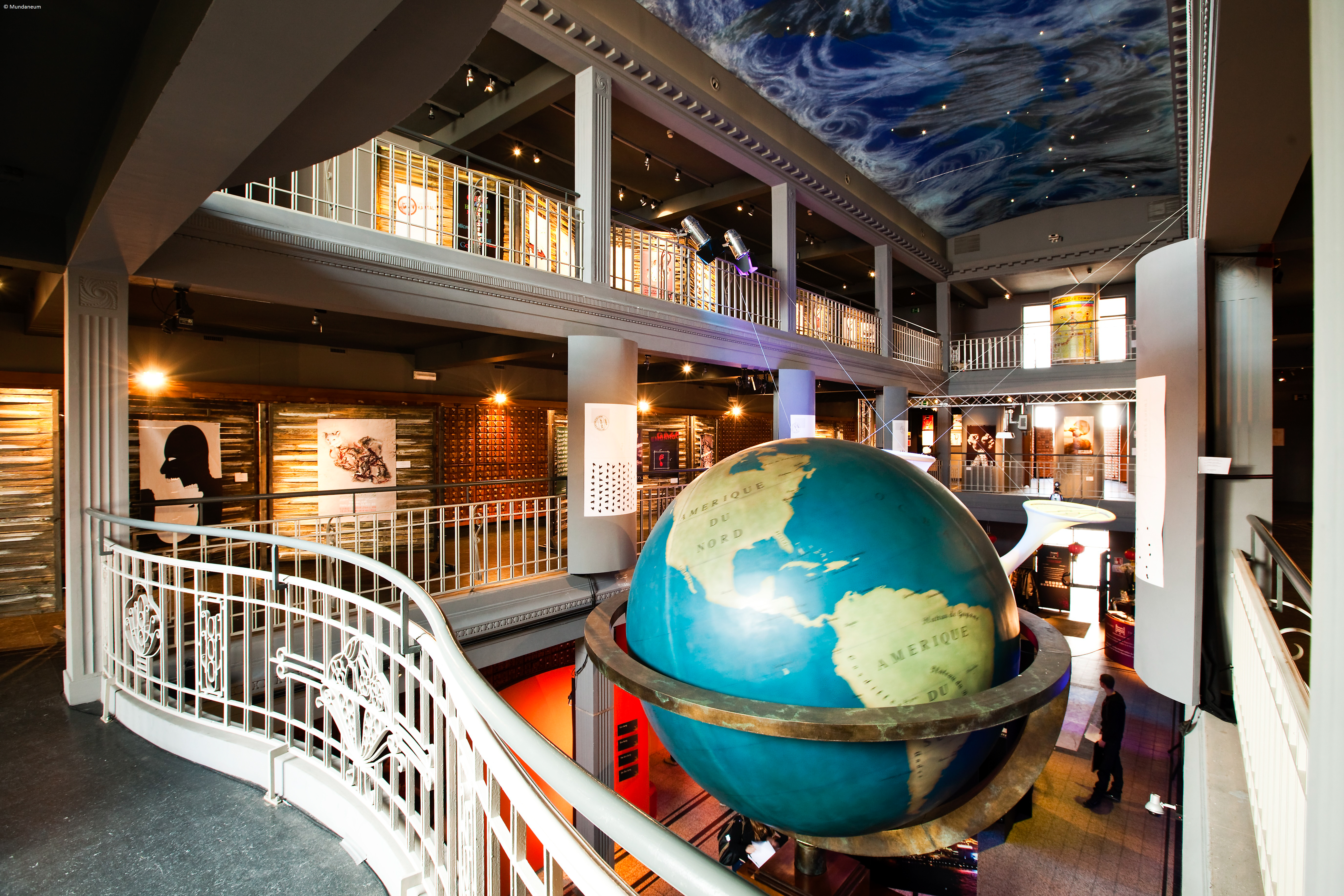 Come and learn about the world at the Mudaneum in Mons